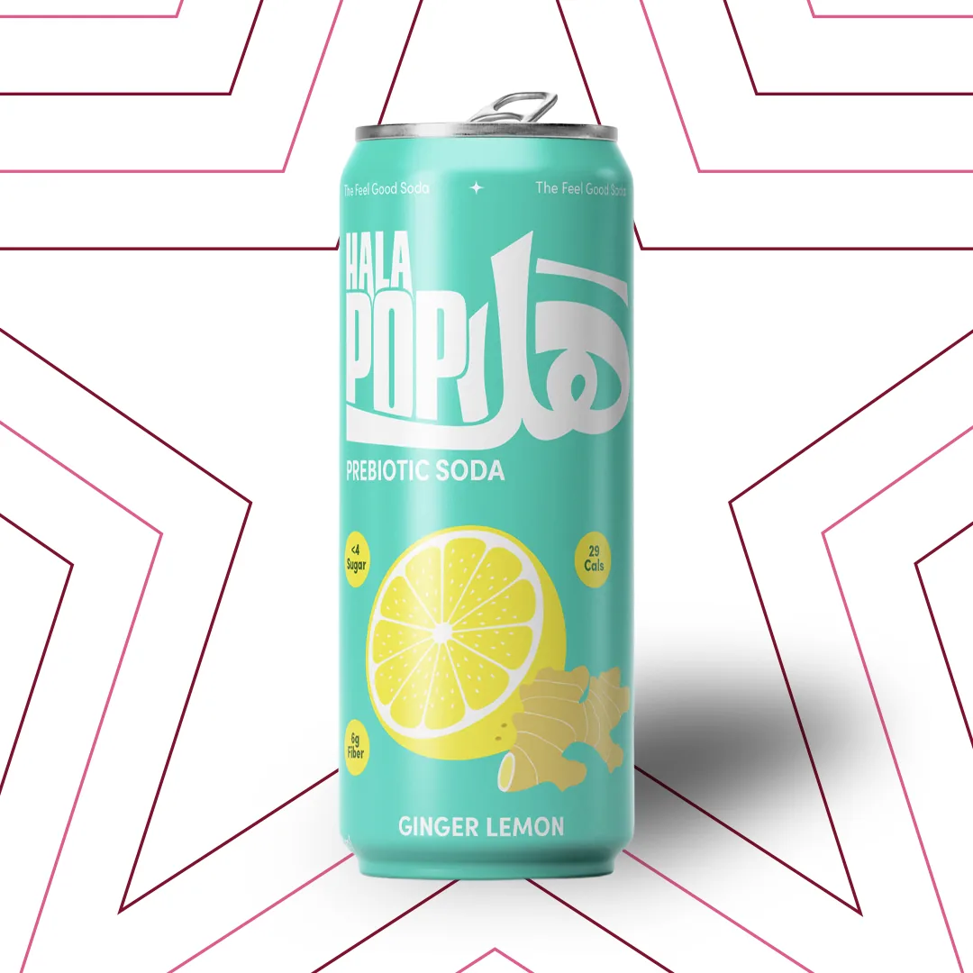 HalaPop - Ginger Lemon 250 ml