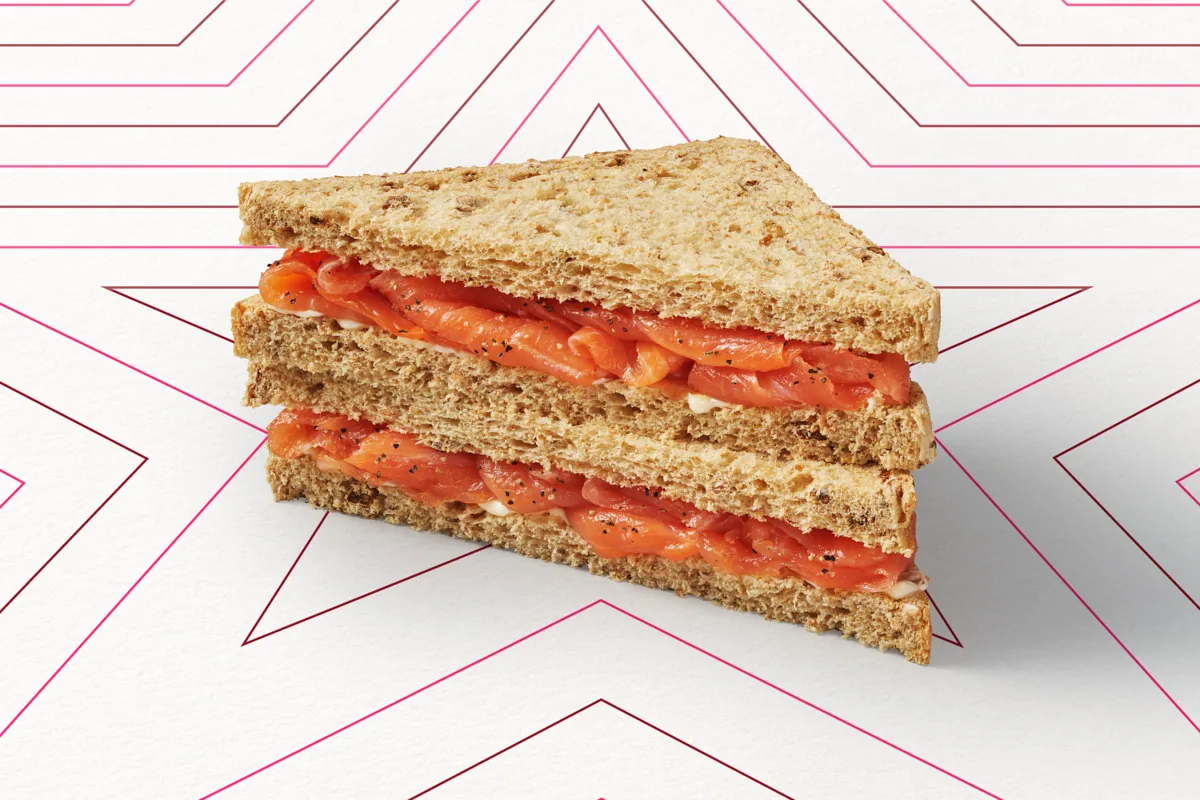 Smoked Salmon Sandwich