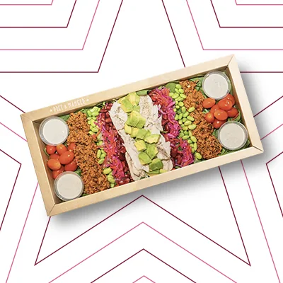 Chicken & Quinoa Salad platter