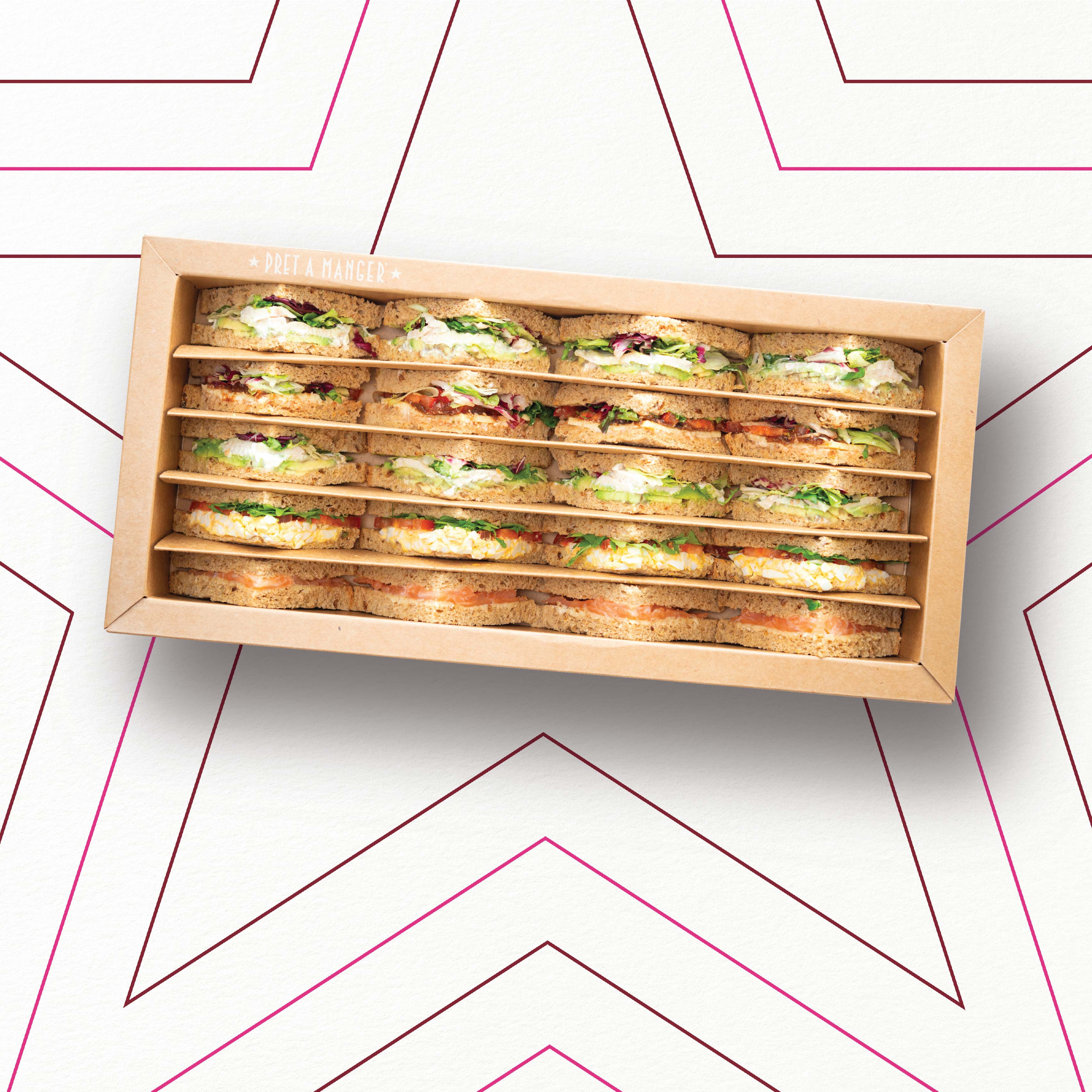 Sandwiches and Baguettes Platters